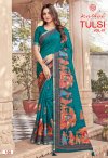 Tulsi Vol 1 By Kashvi Dull Moss Kesab Border Saree 